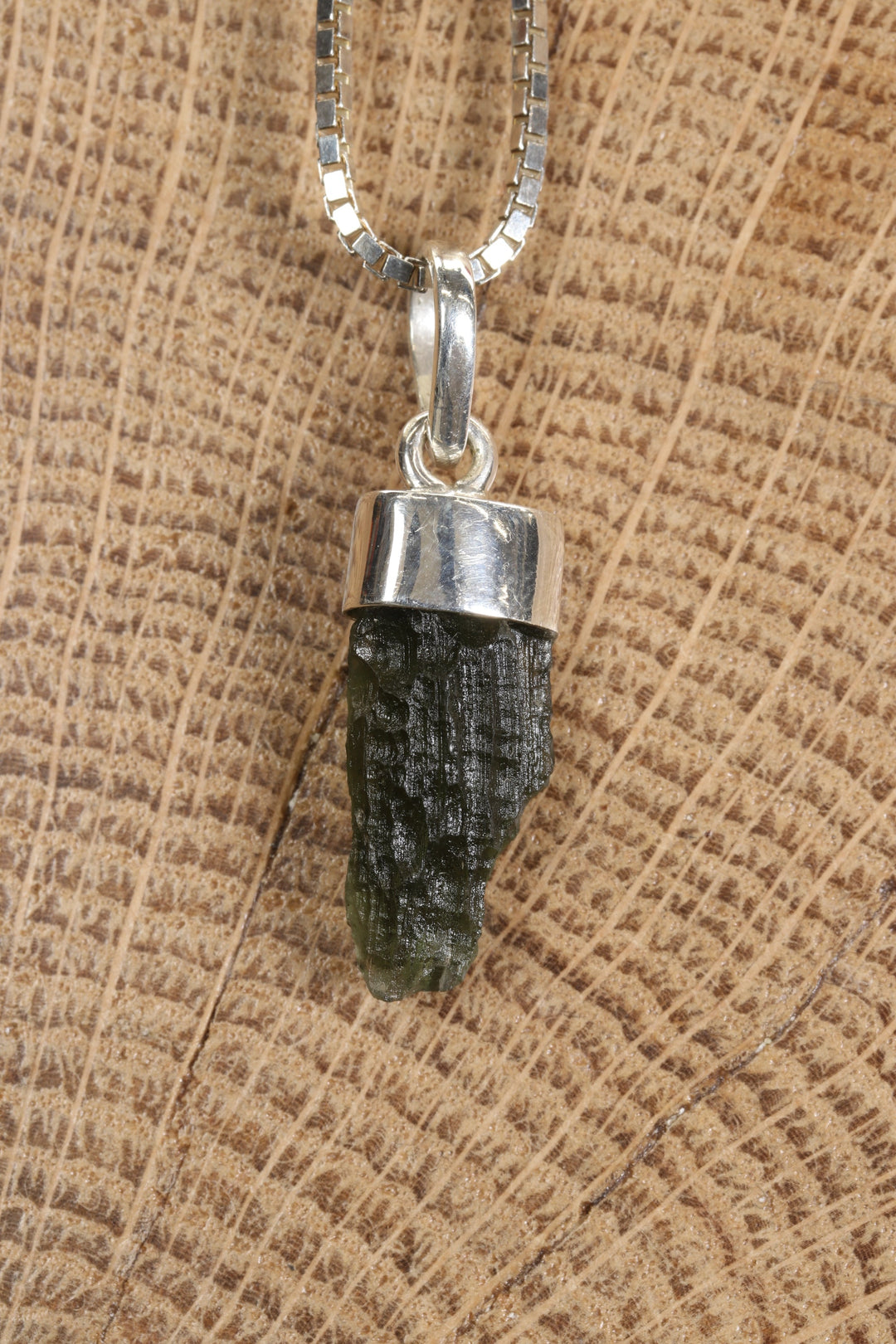 Moldavite Pendant