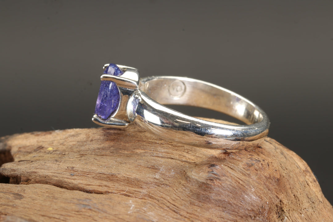Faceted Iolite Ring Size 7