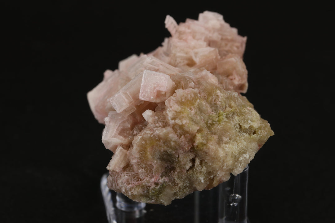 Pink Halite on Trona Specimen DS538