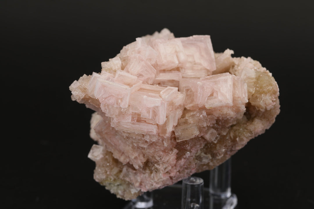 Pink Halite on Trona Specimen DS540