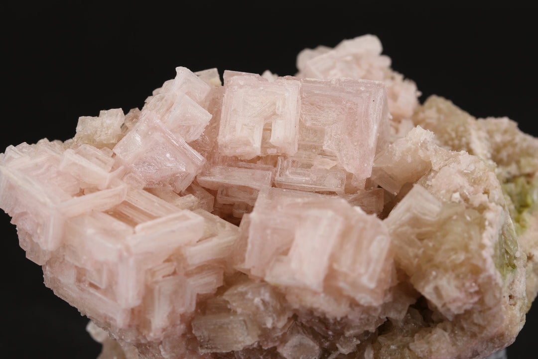 Pink Halite on Trona Specimen DS540