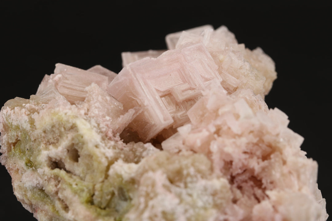 Pink Halite on Trona Specimen DS540