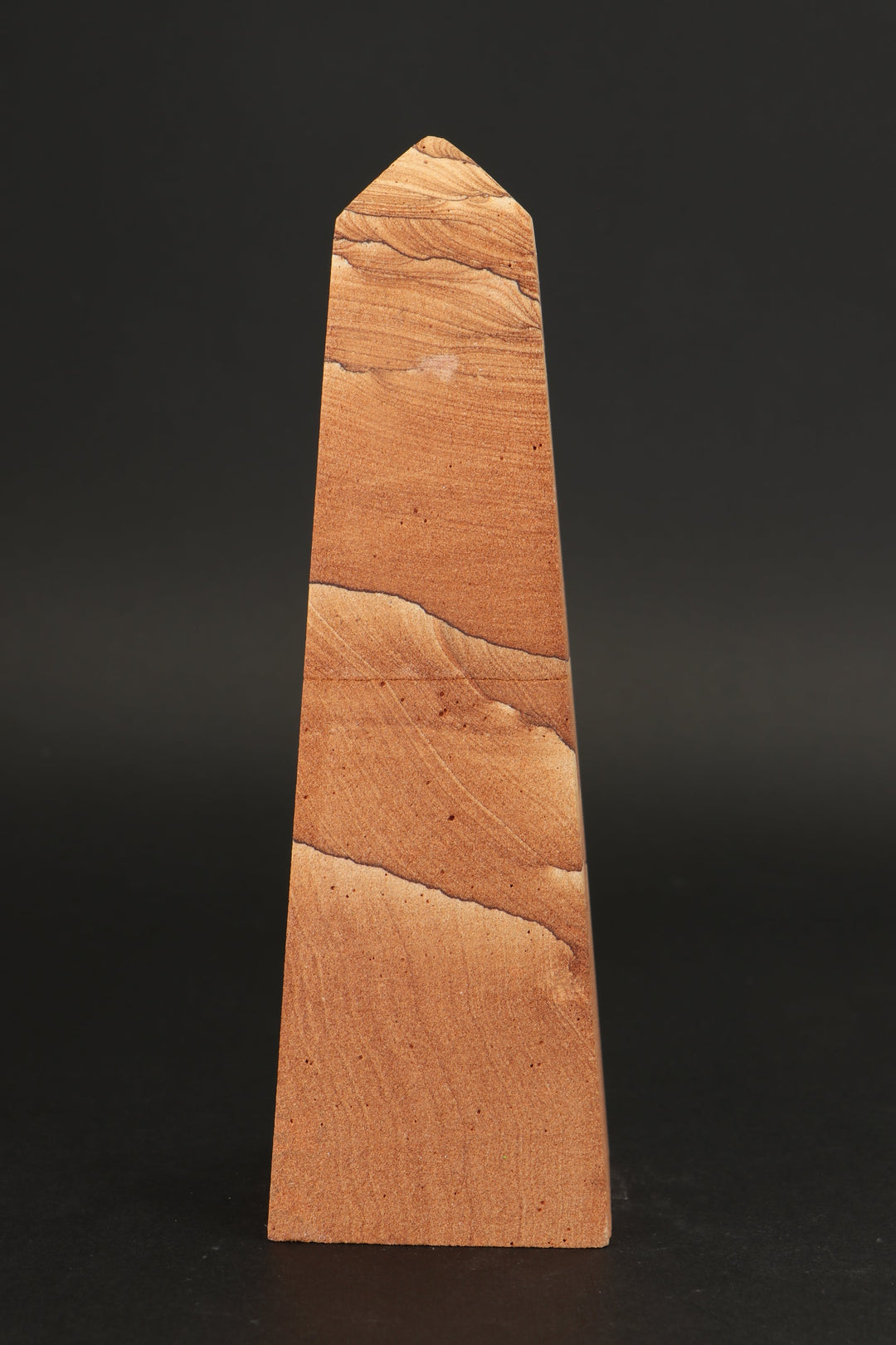 6.5" Picture Sandstone Obelisk DS786