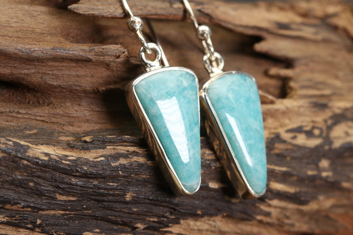 Amazonite Dangle Earrings