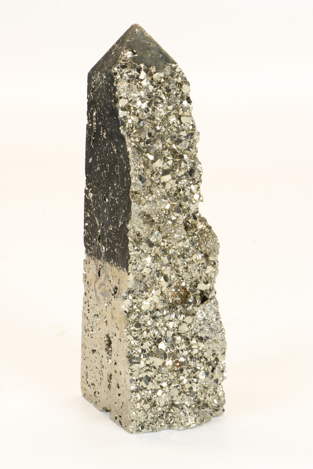 4.5" Pyrite Obelisk DV070