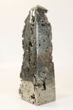 9.5" Pyrite Obelisk DX053