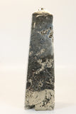 8.75" Pyrite Obelisk DX054