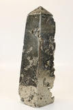 8.75" Pyrite Obelisk DX054