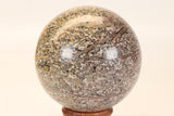 4" Leopard Skin Jasper Sphere DX1662