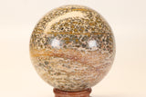 4.25" Leopard Skin Jasper Sphere DX1664