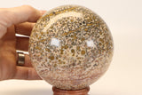 4.25" Leopard Skin Jasper Sphere DX1664