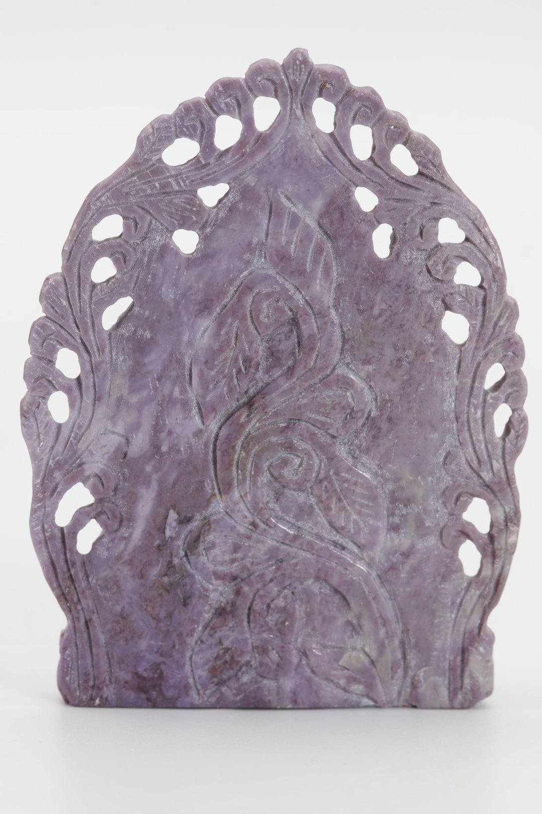 3" Turkish Purple Jade Ganesha DX4448