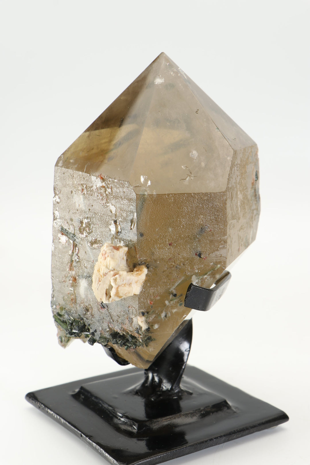 Citrine with Green Tourmaline on Stand DX693