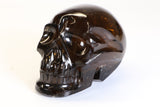 4.5" Citrine Crystal Skull Carving TD346