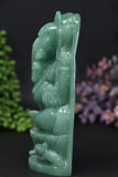 6" Green Aventurine Ganesha Statue DD108