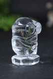 Quartz Crystal Minion Carving DD2605