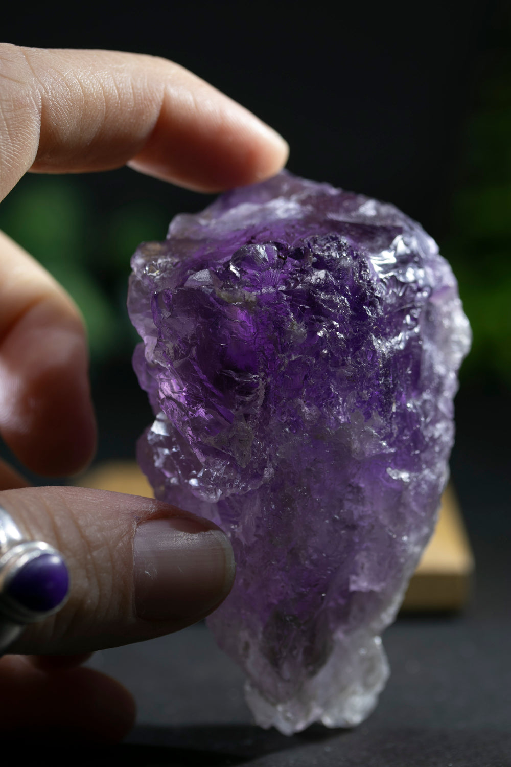 132g Etched Amethyst Specimen