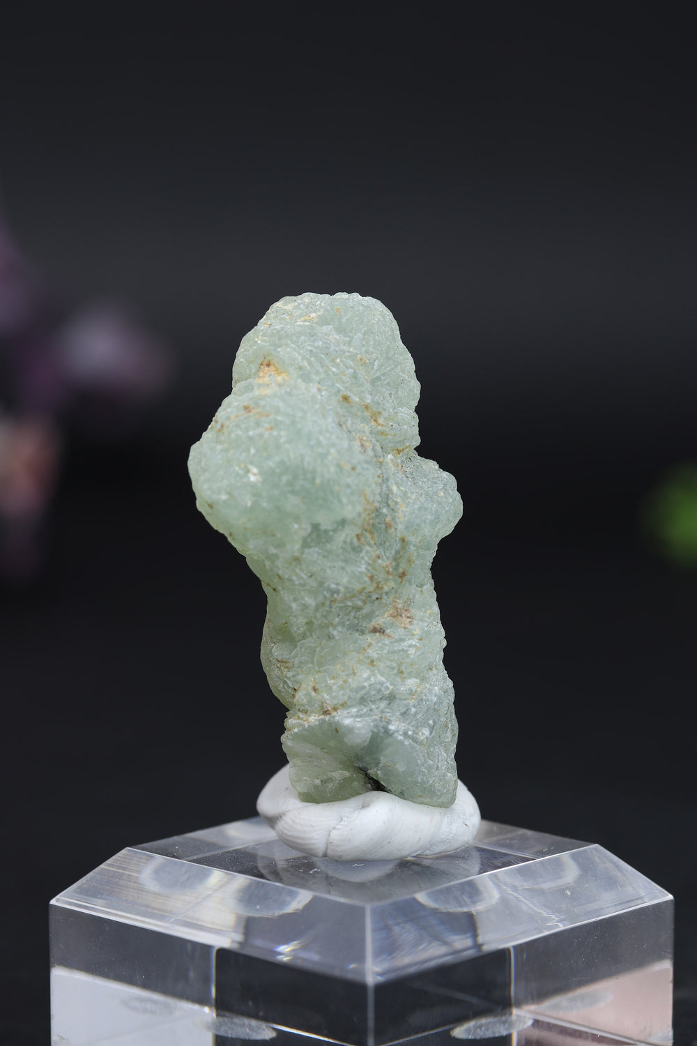Prehnite on Epidote Stalactite DA968