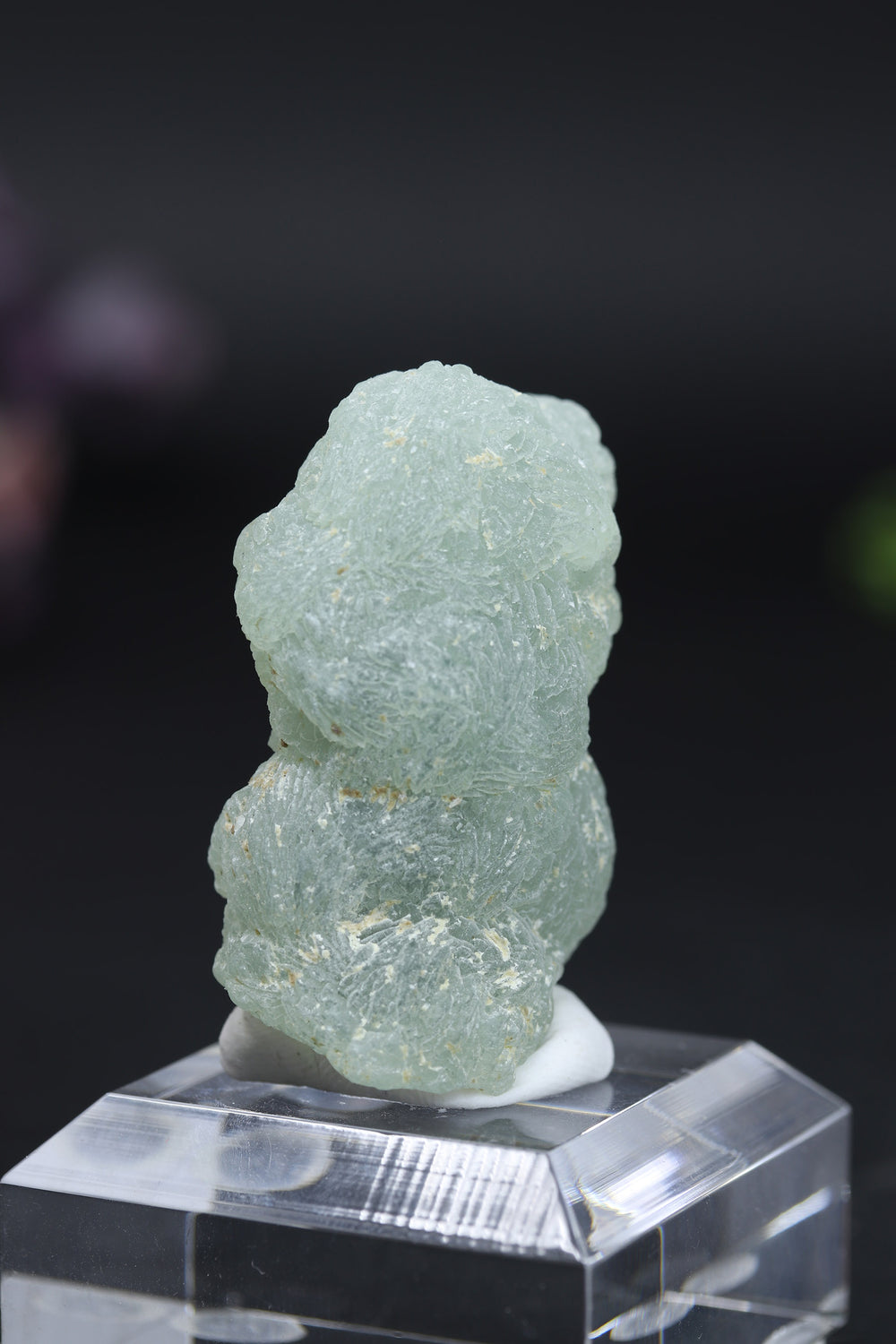 Prehnite on Epidote Stalactite DA969