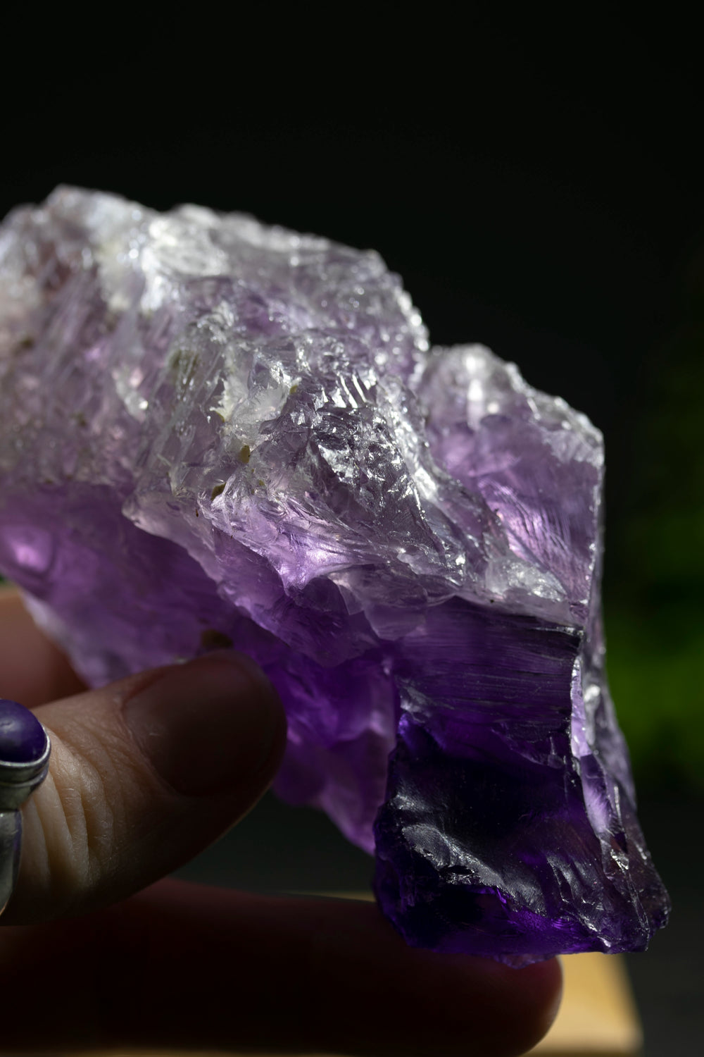 240g Etched Amethyst Specimen