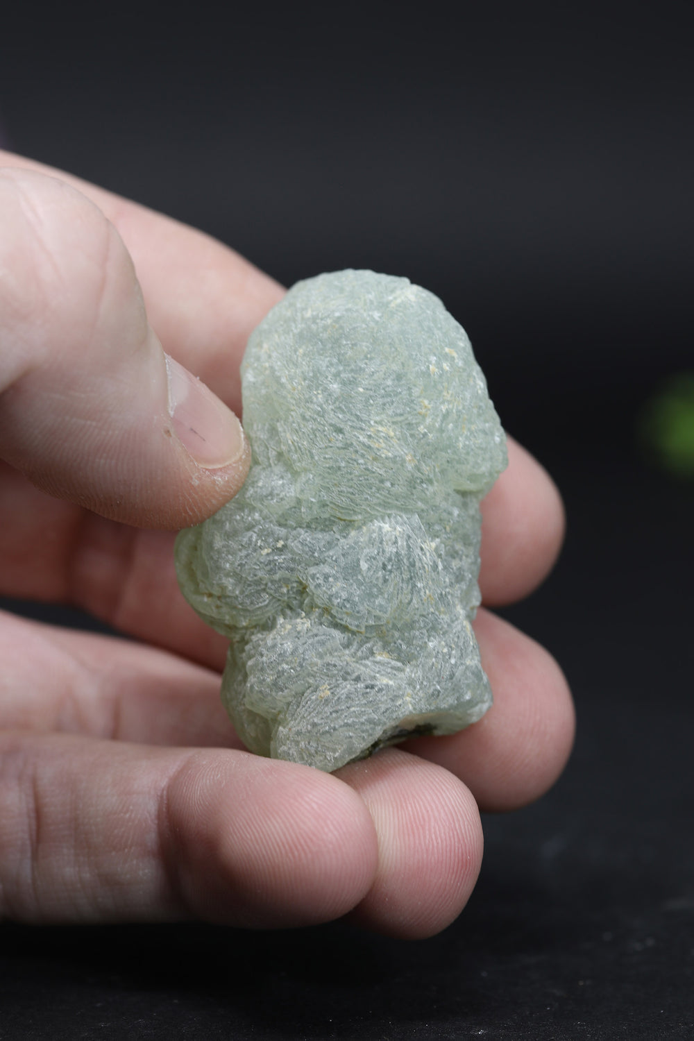 Prehnite on Epidote Stalactite DA967