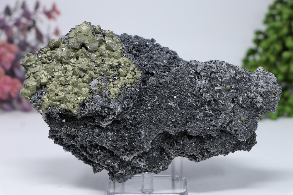 Pyrite on Galena from 9th of September Mine DC459