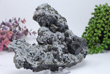 Pyrite and quartz on Sphalerite from 9th of September Mine DC462