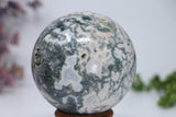 82mm Moss Agate Sphere DD3370