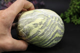 5" Serpentine Skull Carving TU307