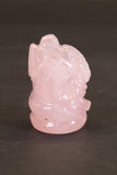 1.75" Rose Quartz Ganesha Statue TC2248