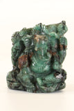 Emerald Ganesha Carving TD1275