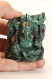 Emerald Ganesha Carving TD1275