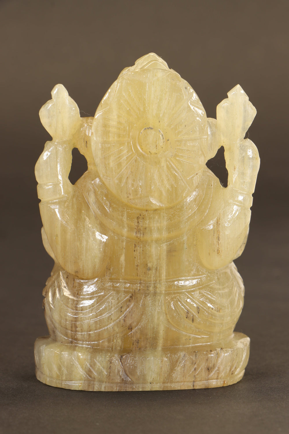 Chrysoberyl Ganesha Carving TD1277