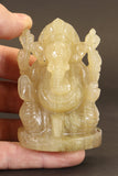 Chrysoberyl Ganesha Carving TD1277