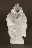 Clear Quartz Buddha Head Carving TD1285