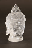 Clear Quartz Buddha Head Carving TD1286