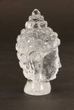 Clear Quartz Buddha Head Carving TD1286