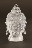 Clear Quartz Buddha Head Carving TD1286