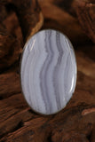 Blue Lace Agate Ring Size 9 TD1429