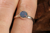 Australian Opal Doublet Ring Size 8 TD1452