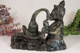 Labradorite Ganesha Carving TD1672