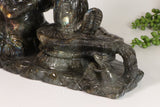 Labradorite Ganesha Carving TD1672