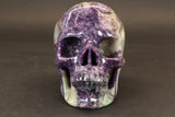 Realistic Charoite Crystal Skull TD1900