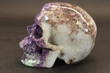 Realistic Charoite Crystal Skull TD1900
