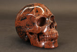 Mahogany Obsidian Skull Carving TD1902