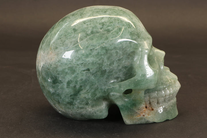 Green Aventurine Skull Carving TD1903