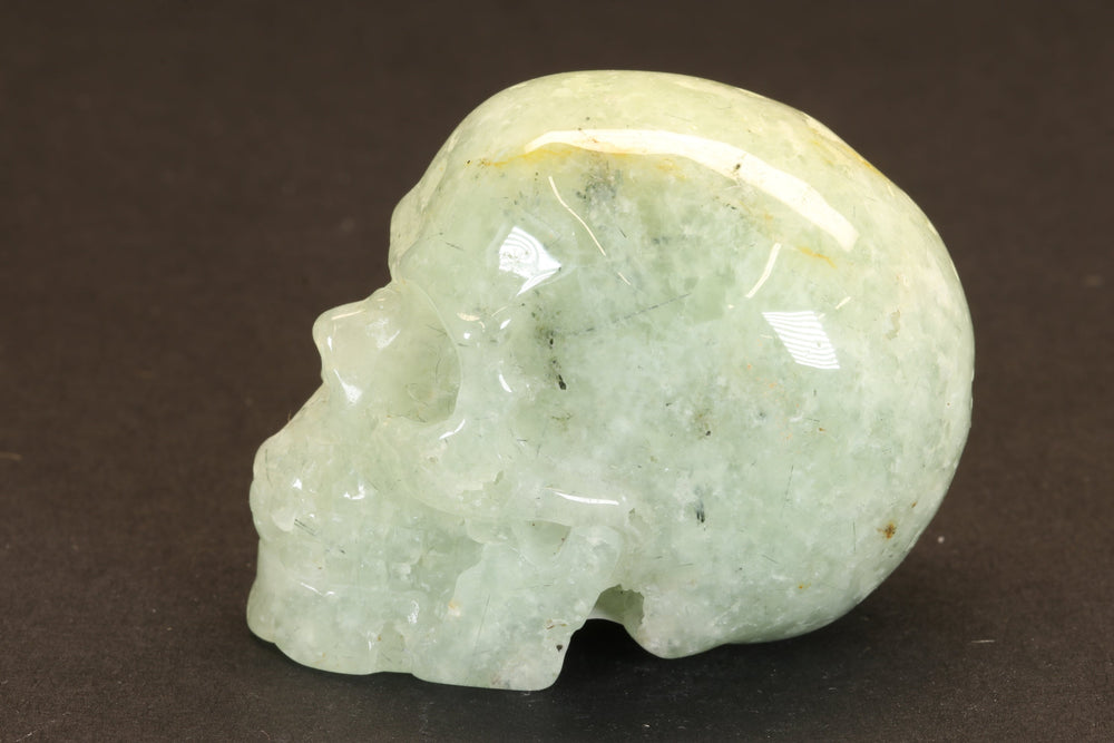 Prehnite Skull TD1904