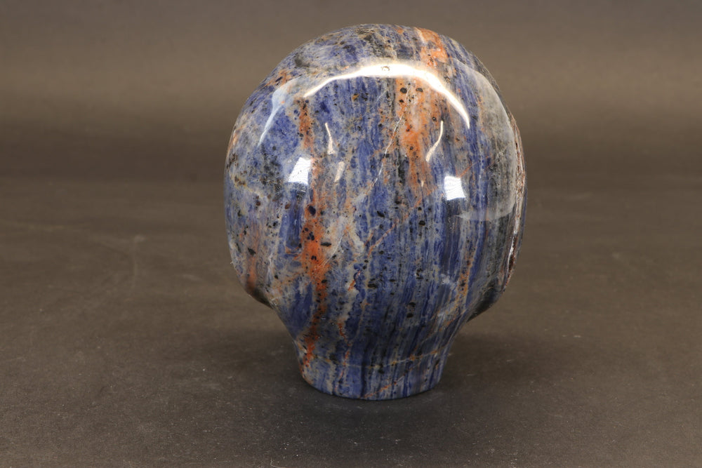 Sodalite Alien with Lepidolite Eyes TD2236