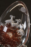 Reverse Intaglio Ram Carving in Quartz TD2920