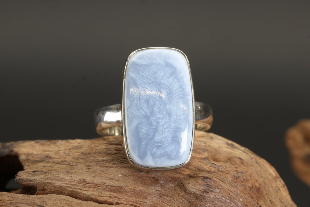 Owyhee Blue Opal Ring Size 7
